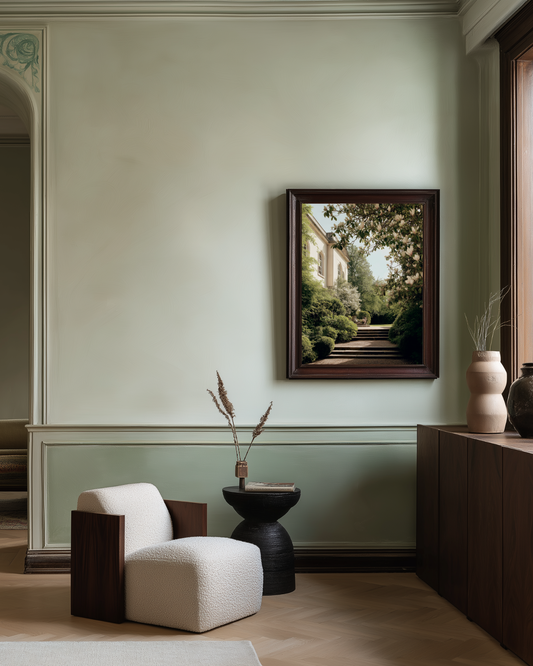 Green Entrance Art Print