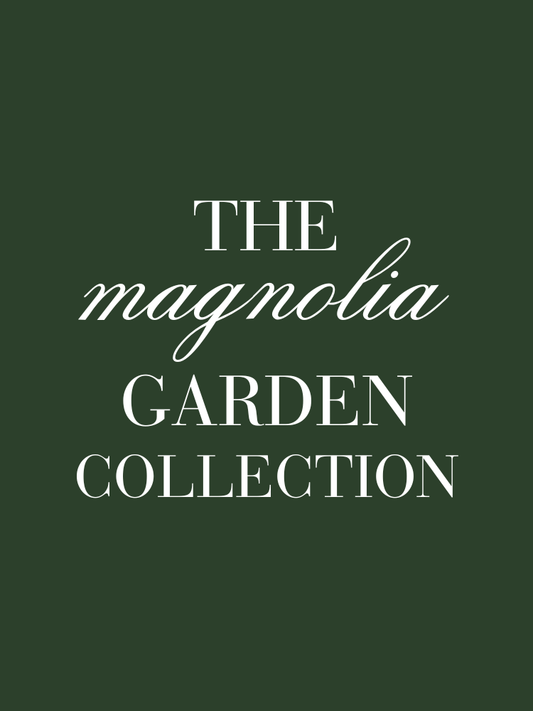 Magnolia Garden Typography Art Print